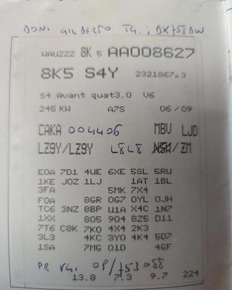 Audi S4 cena 67900 przebieg: 176555, rok produkcji 2009 z Mogilno małe 704